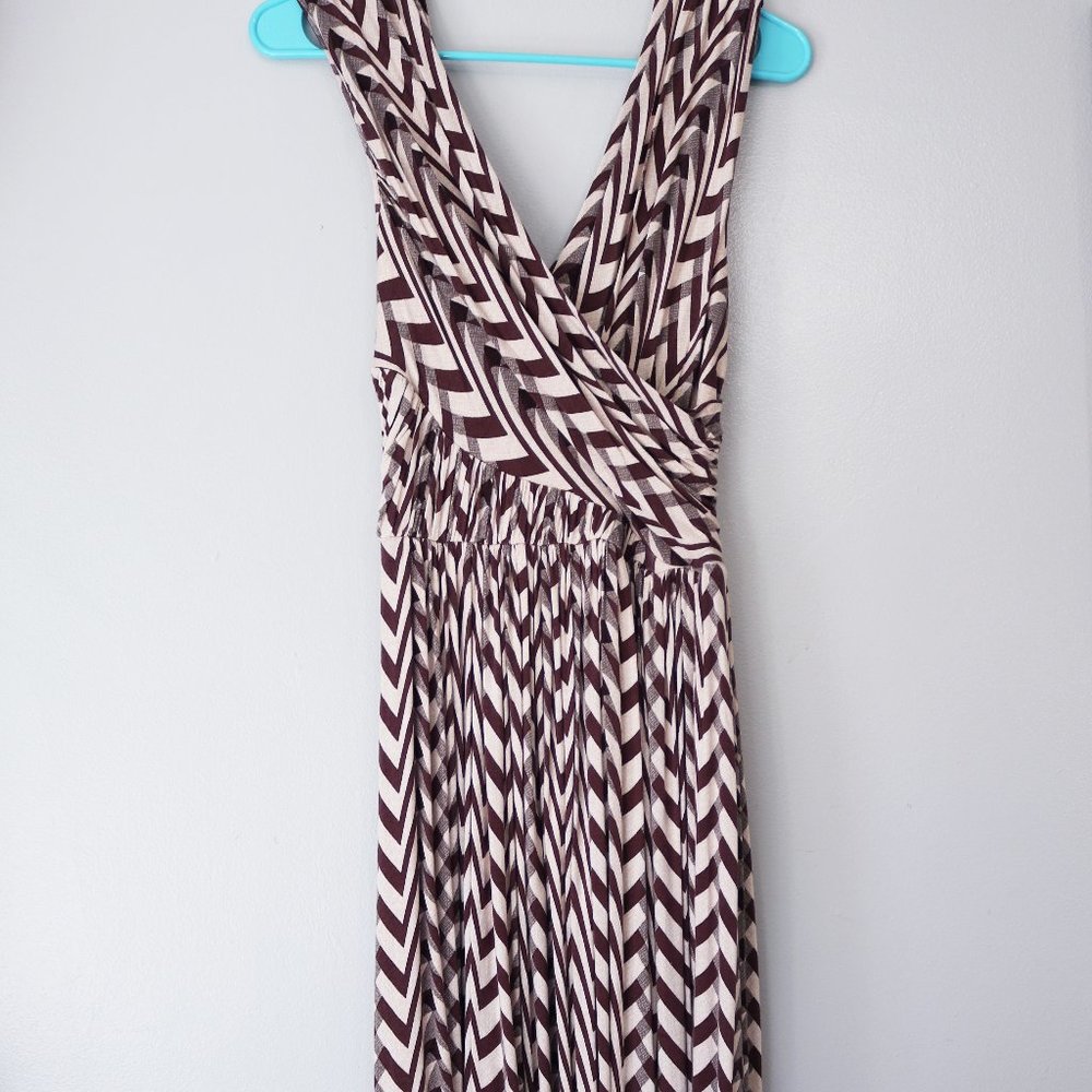 NWT Anthropologie Sleeveless Midi Dress | Thick Jersey Material